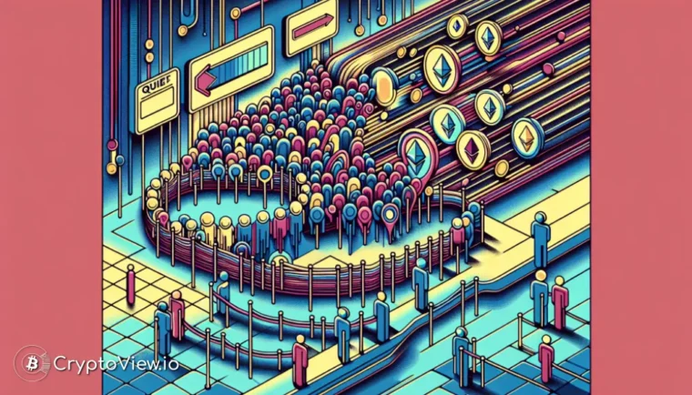 Por que a Fila de Staking do Ethereum Está Experimentando um Aumento Tão Grande?