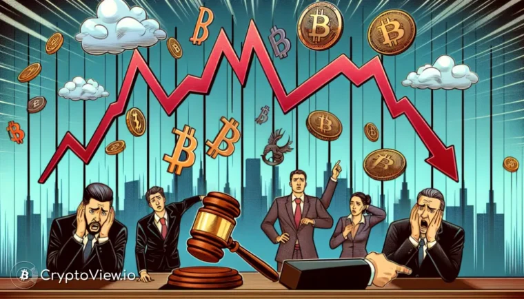 암호화폐 시장의 갑작스러운 침체를 촉발한 요인은 무엇일까요?