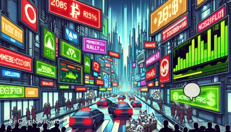 Steuert der Memecoin-Markt auf eine scharfe Korrektur zu?