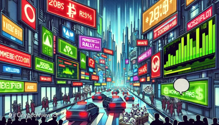 Er Memecoin-markedet på vei mot en kraftig korreksjon?