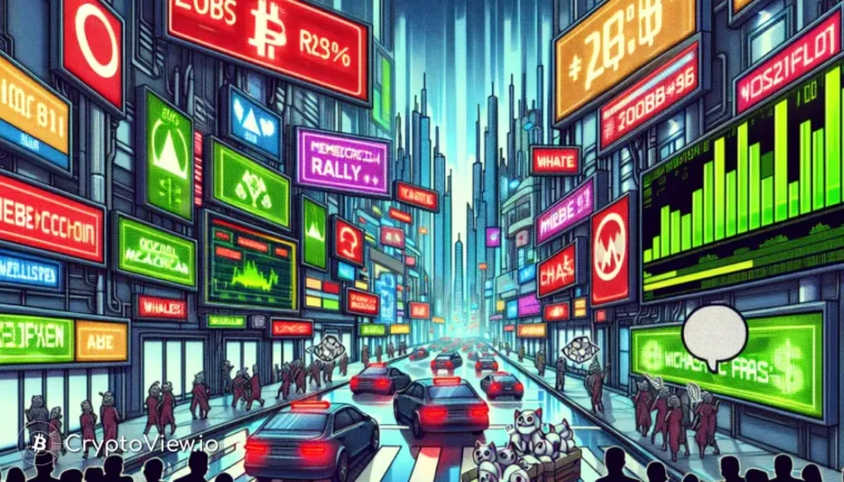 Är Memecoin-marknaden på väg mot en kraftig korrigering?