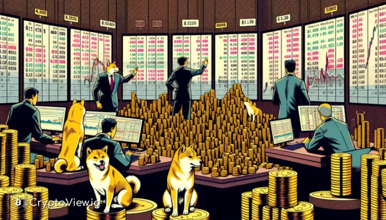 Les réserves d'échange de Shiba Inu signalent-elles une vente massive ?