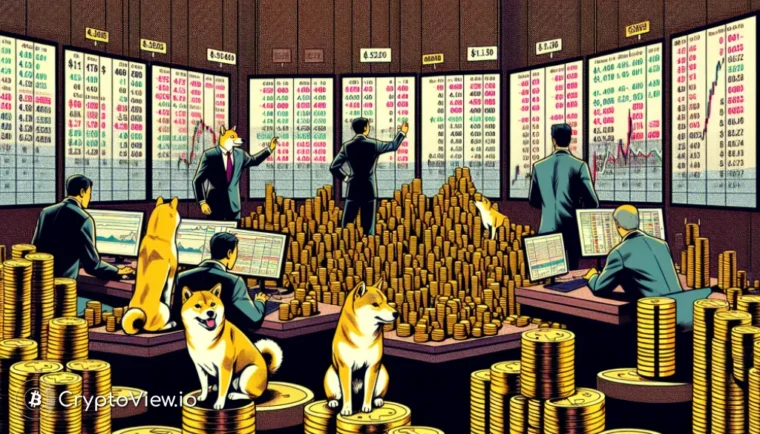 Os Reservas de Câmbio de Shiba Inu Sinalizam uma Liquidação?