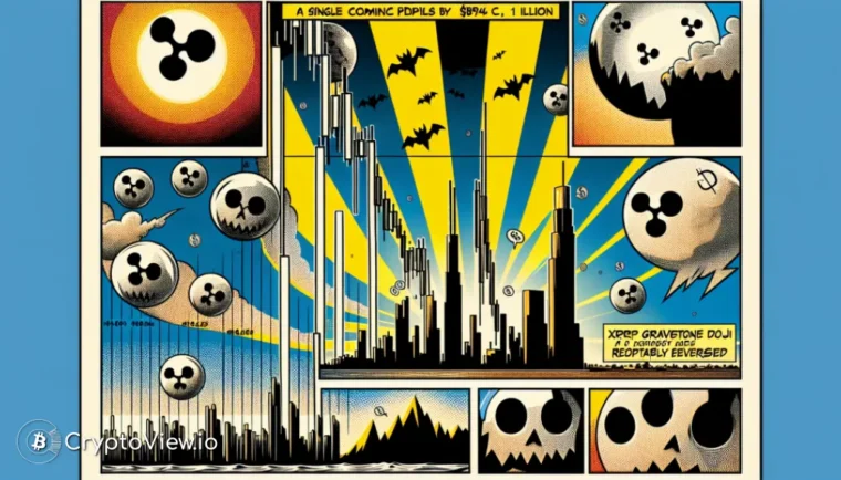 ¿El Doji Lápida de XRP Señala un Giro Bajista?