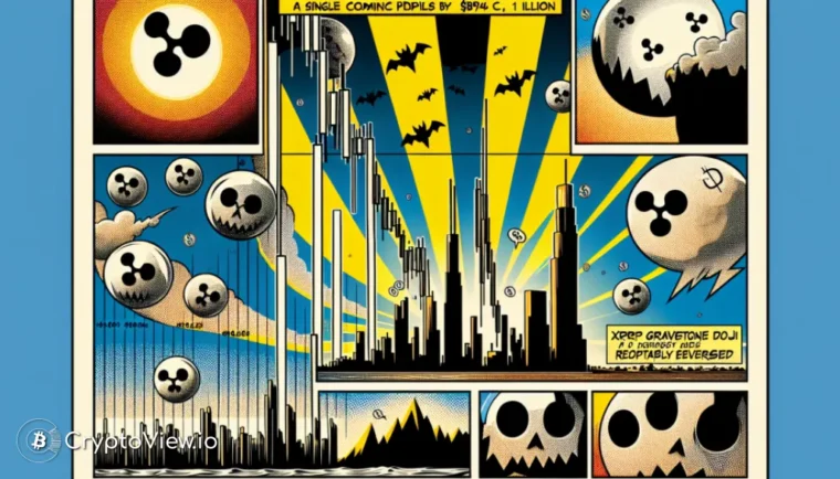 Le Doji en forme de pierre tombale du XRP indique-t-il un tournant baissier ?