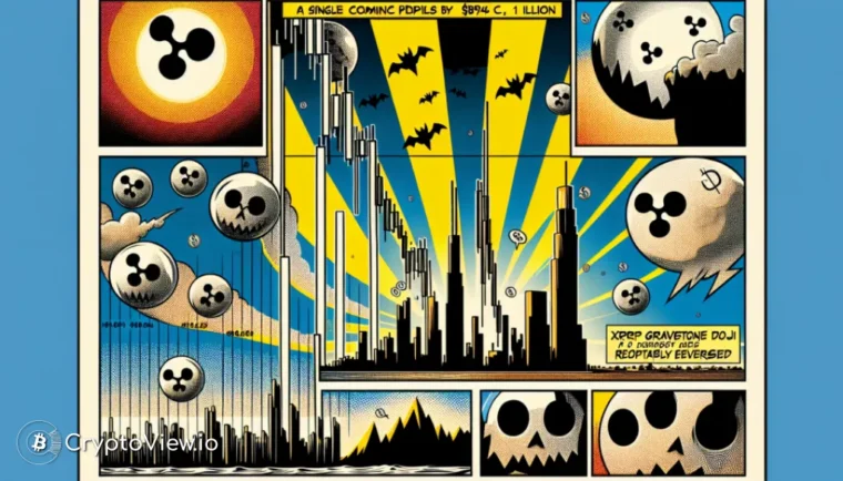 Il Doji a Lapide di XRP Indica una Svolta Ribassista?