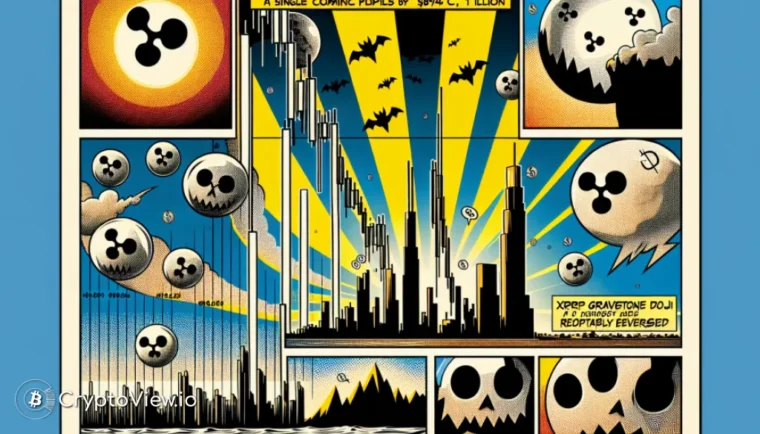 Pekar XRP:s Gravsten Doji på en Bearish Vändning?