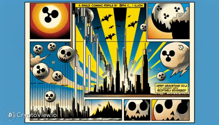 XRP 묘비 도지가 약세 전환을 가리키는가?