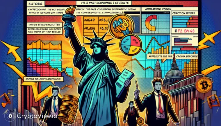 Hvilke tidligere økonomiske hendelser rystet kryptomarkedene?