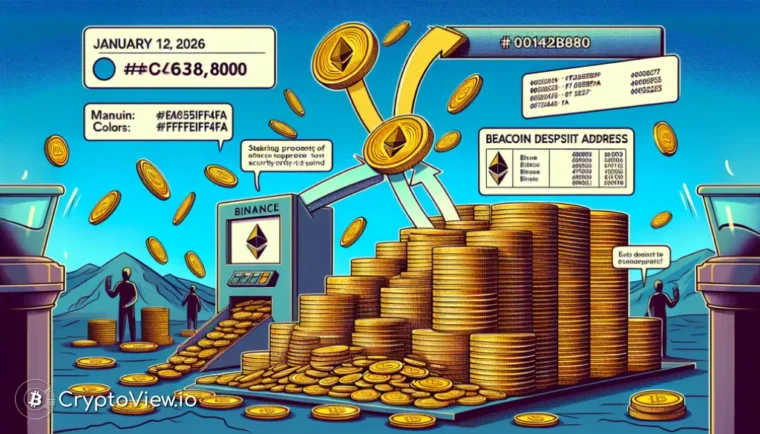 Binance가 스테이킹을 위해 2억 4,900만 달러 상당의 이더리움을 이동한 이유는 무엇일까요?