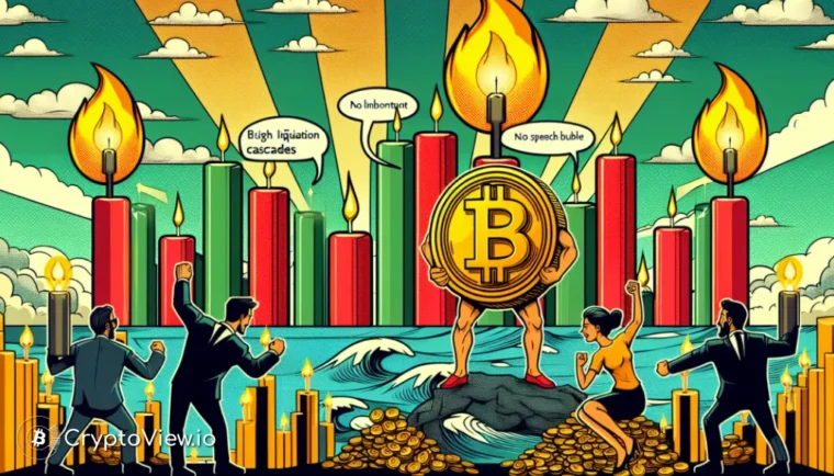 Er krypto-tradere stadig sårbare over for likvidationskaskader?