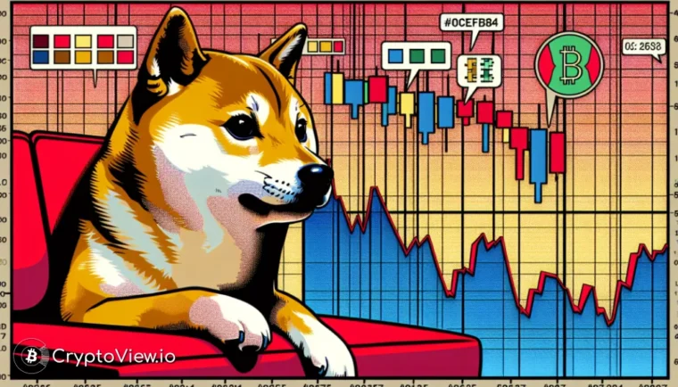 Er et Shiba Inu Bearish Signal ved at Blinke?