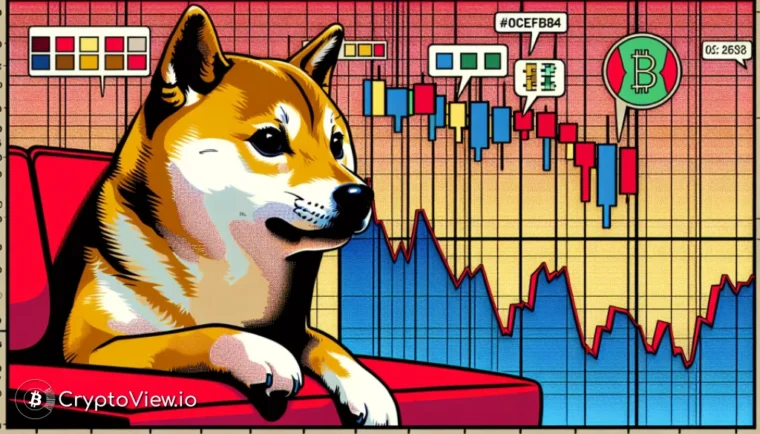 Un segnale ribassista di Shiba Inu sta lampeggiando?