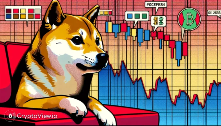 Blinkar en Shiba Inu-bearish signal?