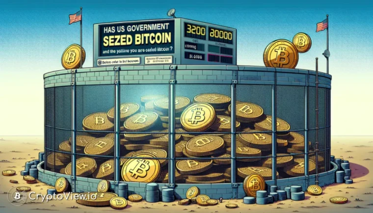 Har den amerikanske regjeringen solgt beslaglagt Bitcoin?