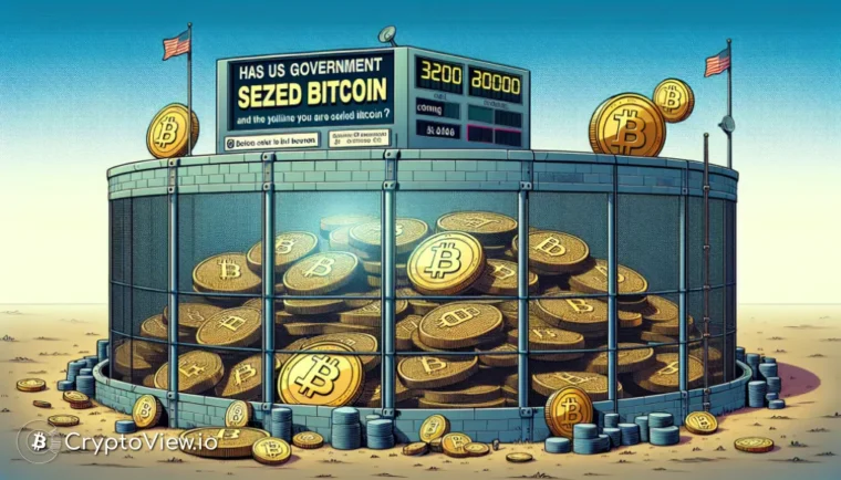 미국 정부가 압수한 비트코인을 판매했습니까?