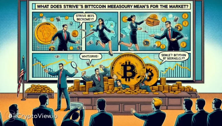 Cosa significa la fusione della tesoreria Bitcoin di Strive per il mercato?