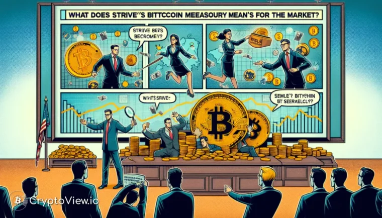 O que a fusão da tesouraria de Bitcoin da Strive significa para o mercado?