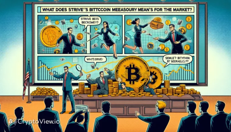 Strive의 비트코인 국고 합병이 시장에 의미하는 바는 무엇일까요?