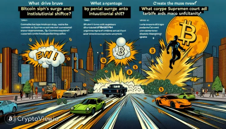 ¿Qué impulsó el aumento de Bitcoin y el cambio institucional de las criptomonedas?