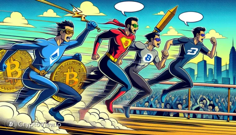 哪些加密货币在本周动荡的市场中领先?