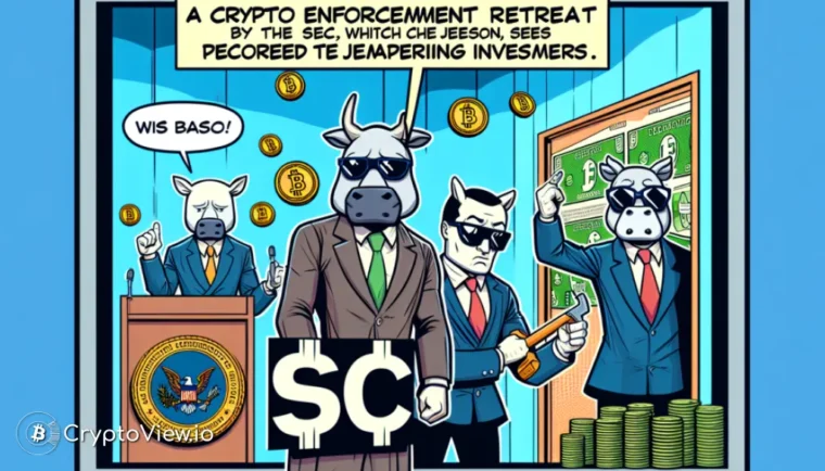 Brengt de terugtrekking van de SEC op het gebied van crypto-handhaving investeerders in gevaar?