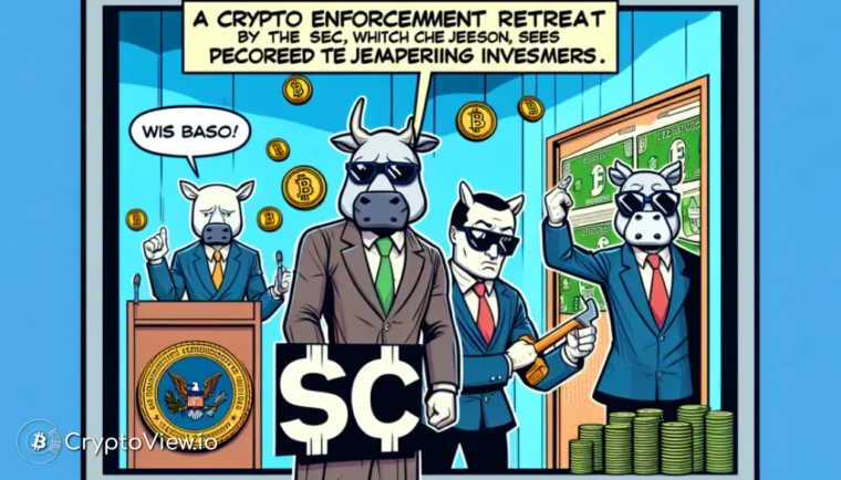 美国证券交易委员会(SEC)的加密货币执法退缩是否会危及投资者?