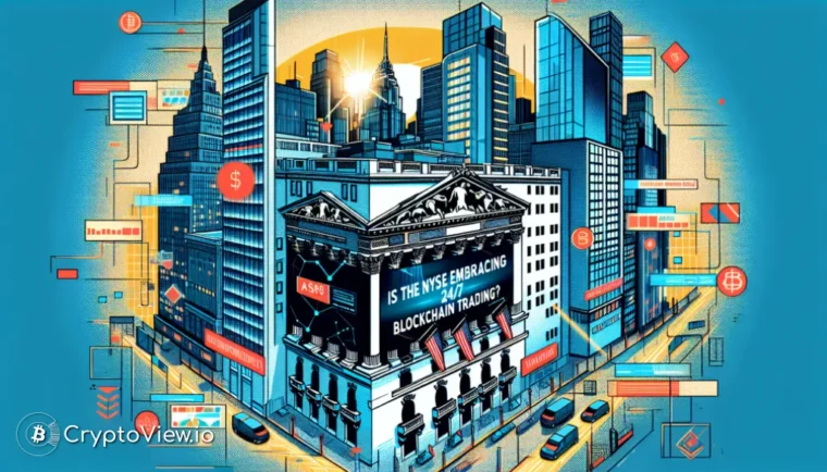 NYSE, 24시간 연중무휴 블록체인 거래를 수용하고 있는가?