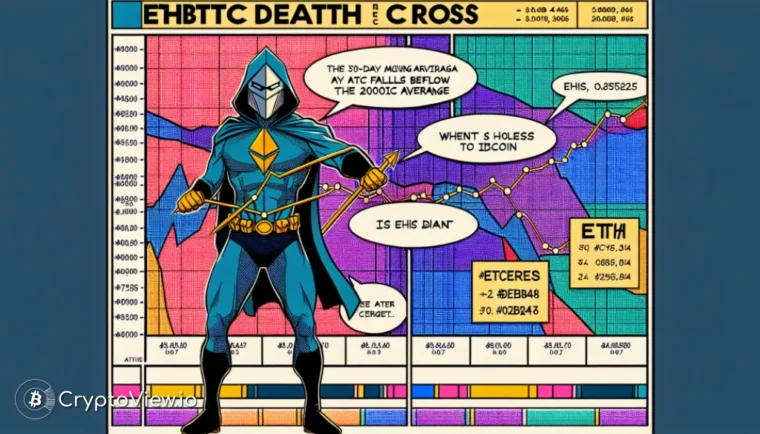Signalerede ETH/BTC Death Cross et markedsskifte?