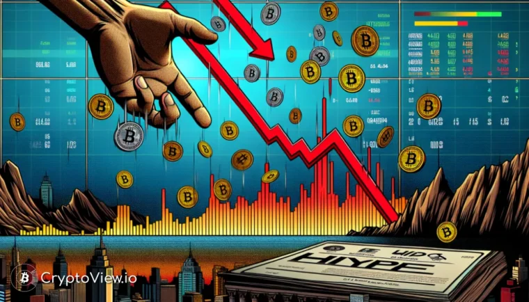 A Venda de US$ 9,8 milhões da Equipe Hyperliquid Ameaçou o Suporte de US$ 20 do HYPE?