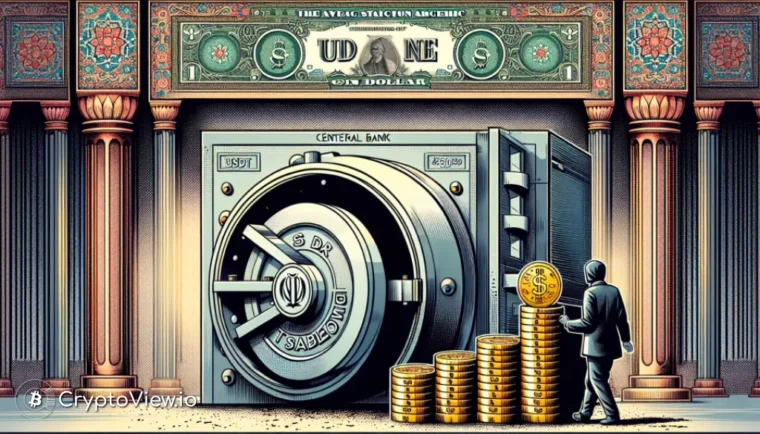 Come la Banca Centrale Iraniana ha Accumulato una Cache di Stablecoin da 500 Milioni di Dollari?