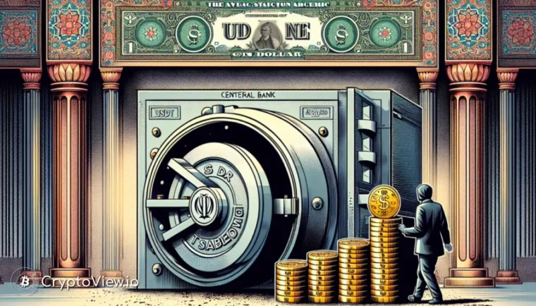 Hoe heeft de Iraanse centrale bank een stablecoin-voorraad van $ 500 miljoen vergaard?