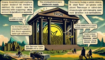 Qu'est-ce qui motive la domination de TRON dans l'approvisionnement en stablecoins ?