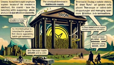 Wat drijft de dominantie van TRON in het aanbod van stablecoins?