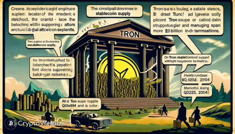 TRON의 스테이블코인 공급량 지배력의 원동력은 무엇일까요?
