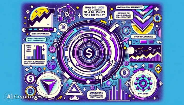 كيف حققت USDD 2.0 إنجازًا بقيمة 1.4 مليار دولار من القيمة الإجمالية المقفلة؟