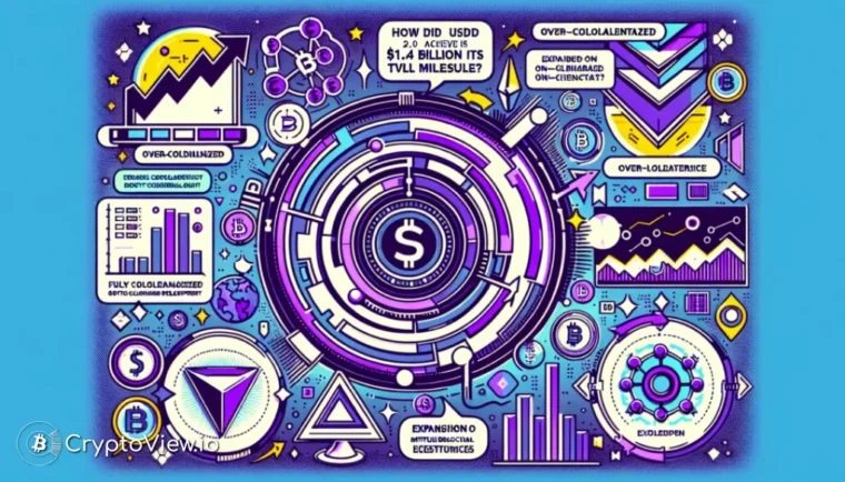 Come ha fatto USDD 2.0 a raggiungere il traguardo di 1,4 miliardi di dollari di TVL?