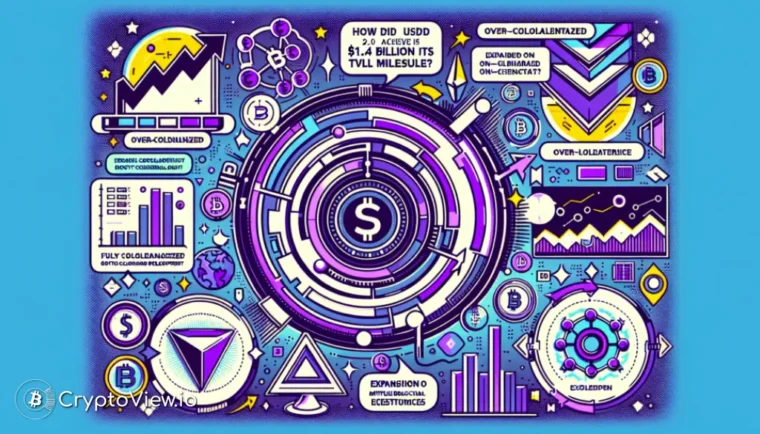 Как USDD 2.0 достиг отметки в 1,4 миллиарда долларов TVL?