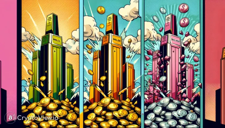 Un crollo del mercato dell'oro e dell'argento si profila all'orizzonte?