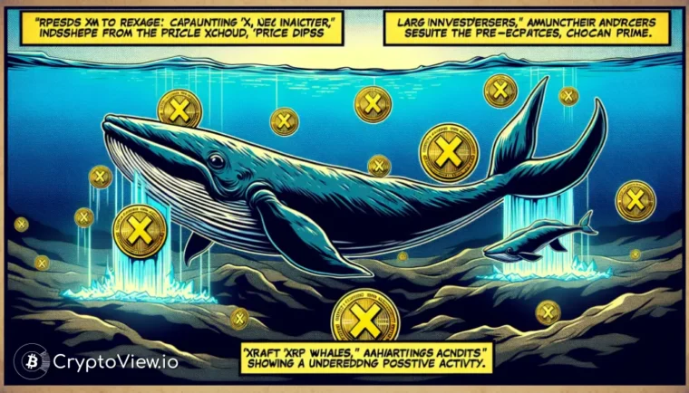 가격 하락 속에서 XRP 고래들이 축적하고 있을까요?