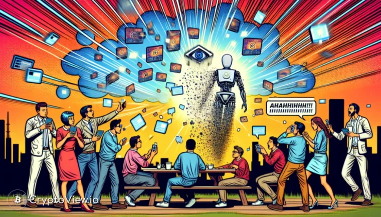 Uma Rede Social de IA Desencadeou uma Nova Religião Digital e um Buzz Cripto?