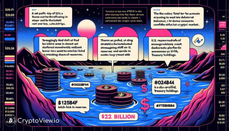 Tether의 기록적인 보유고가 2025년 수익 감소를 상쇄했을까요?