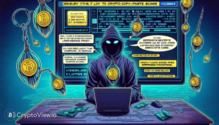 암호화폐 복사-붙여넣기 사기가 어떻게 수백만 달러의 손실을 초래할까요?