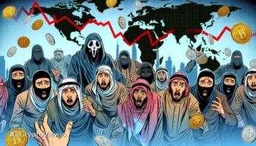 How did Middle East tensions influence crypto markets?