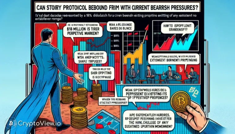 Kan Story Protocol (IP) komme sig efter det nuværende bearish pres?