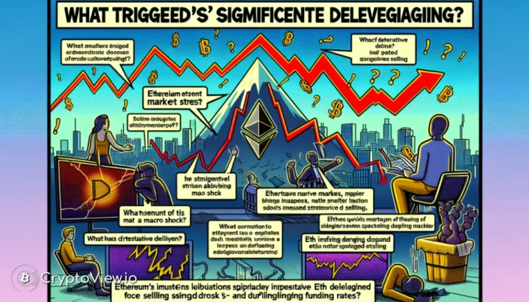 Hvad udløste Ethereums betydelige de-gearing?