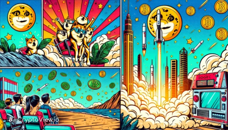 ¿Está finalmente en el horizonte la misión lunar de Dogecoin?