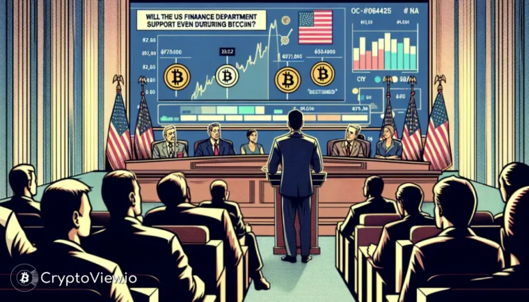 Vil det amerikanske finansministerium redde Bitcoin?