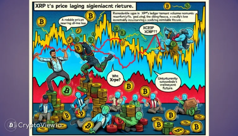 Dlaczego cena XRP pozostaje w tyle za aktywnością ledgera?