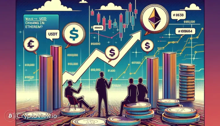 USDTはイーサリアムの市場での地位に挑戦するか？